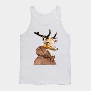 Deer Portrait Tank Top